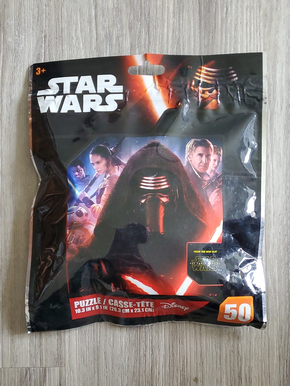 6/$18💎 Or Free W/ Bundle - Star Wars The Force Awakens Puzzle - Ages 3+